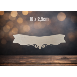 Tabliczka ozdobna 19 10cm, sklejka 3mm